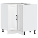 vidaXL Konyhai sarok alsó szekrény Lucca fehér szerelt fa