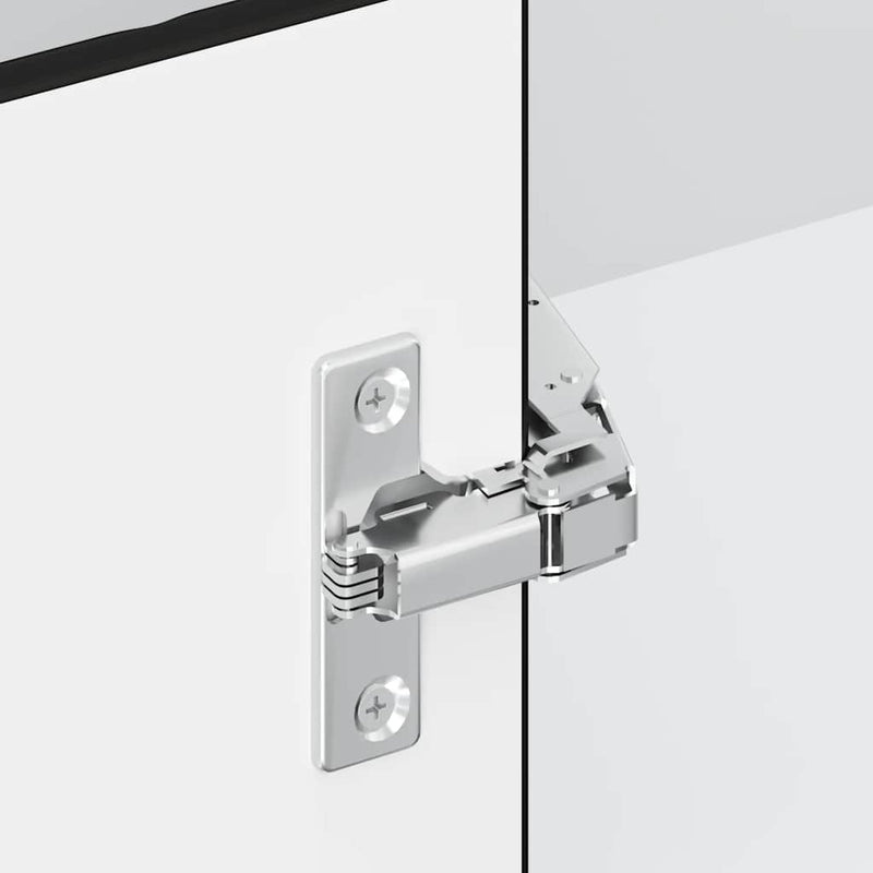 vidaXL Konyhai sarok alsó szekrény Lucca fekete szerelt fa