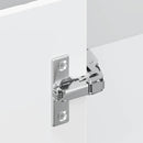 vidaXL Konyhai sarok alsó szekrény Lucca magasfényű fehér szerelt fa