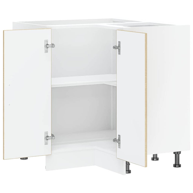 vidaXL Konyhai sarok alsó szekrény Lucca sonoma tölgy szerelt fa