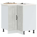 vidaXL Konyhai sarok alsó szekrény Lucca betonszürke szerelt fa