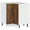 vidaXL Konyhai sarok alsó szekrény Lucca füstölt tölgy szerelt fa
