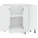 vidaXL Konyhai sarok alsó szekrény Lucca szürke sonoma szerelt fa