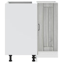 vidaXL Konyhai sarok alsó szekrény Lucca szürke sonoma szerelt fa