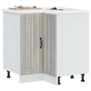 vidaXL Konyhai sarok alsó szekrény Lucca szürke sonoma szerelt fa