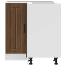 vidaXL Konyhai sarok alsó szekrény Lucca barna tölgy szerelt fa