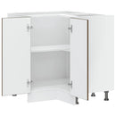 vidaXL Konyhai sarok alsó szekrény Lucca barna tölgy szerelt fa