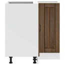 vidaXL Konyhai sarok alsó szekrény Lucca barna tölgy szerelt fa