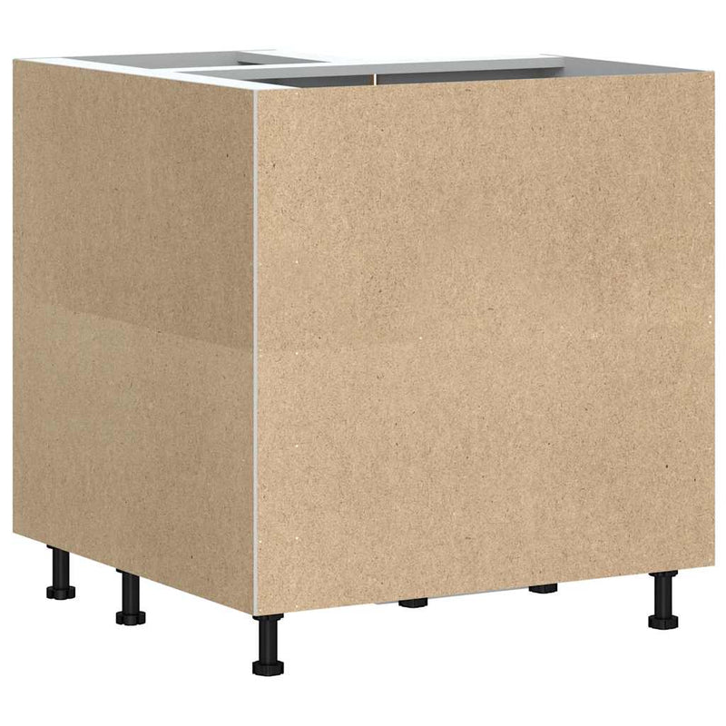 vidaXL Konyhai sarok alsó szekrény Lucca barna tölgy szerelt fa