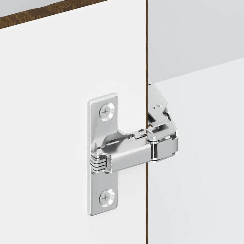 vidaXL Konyhai sarok alsó szekrény Lucca barna tölgy szerelt fa