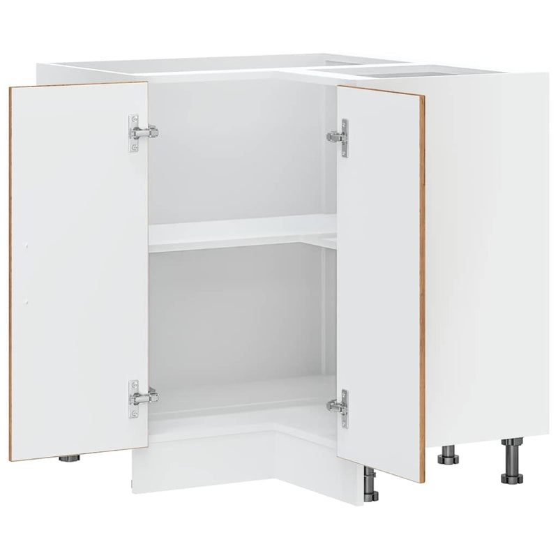 vidaXL Konyhai sarok alsó szekrény Lucca antik fa szerelt fa