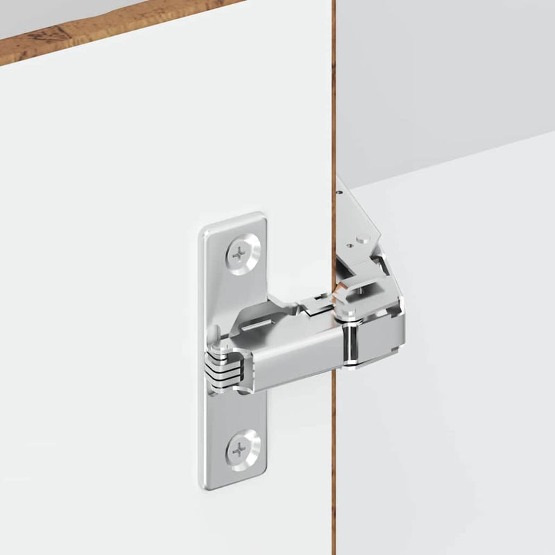 vidaXL Konyhai sarok alsó szekrény Lucca antik fa szerelt fa