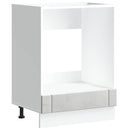 vidaXL sütő szekrény Lucca betonszürke szerelt fa