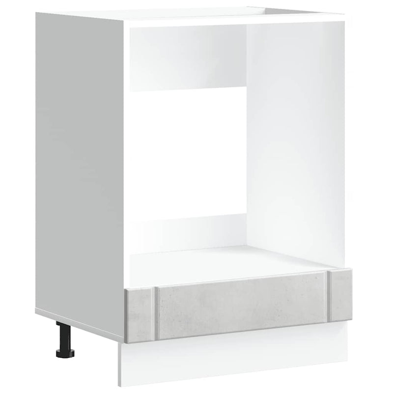 vidaXL sütő szekrény Lucca betonszürke szerelt fa