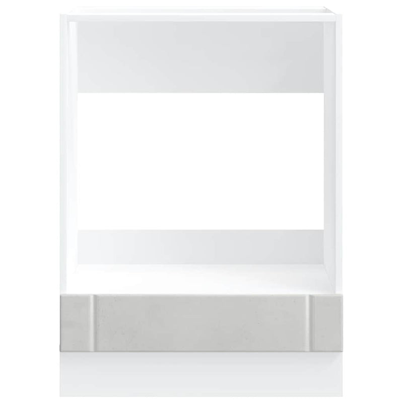 vidaXL sütő szekrény Lucca betonszürke szerelt fa