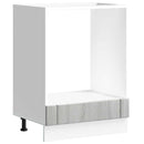 vidaXL sütő szekrény Lucca szürke sonoma műfa