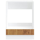 vidaXL sütő szekrény Lucca antik fa szerelt fa