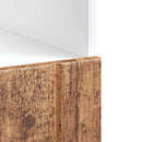 vidaXL sütő szekrény Lucca antik fa szerelt fa