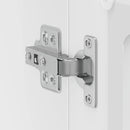 vidaXL Konyhai fali szekrény üvegajtóval Lucca fehér