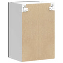 vidaXL Konyhai fali szekrény üvegajtóval Lucca fehér