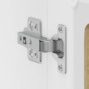 vidaXL Konyhai fali szekrény üvegajtóval Lucca sonoma tölgy