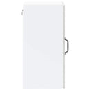 vidaXL Konyhai fali szekrény üvegajtóval Lucca betonszürke