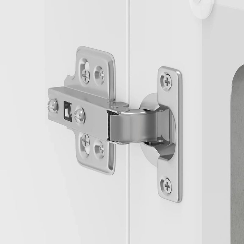 vidaXL Konyhai fali szekrény üvegajtóval Lucca betonszürke