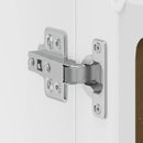 vidaXL Konyhai fali szekrény üvegajtóval Lucca füstölt tölgy