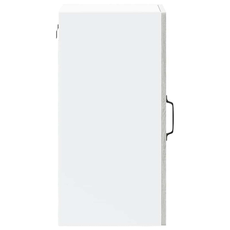 vidaXL Konyhai fali szekrény üvegajtóval Lucca szürke sonoma