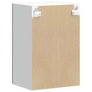 vidaXL Konyhai fali szekrény üvegajtóval Lucca barna tölgy