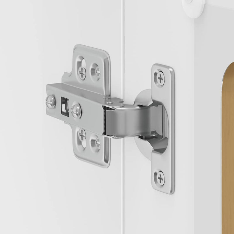 vidaXL Konyhai fali szekrény üvegajtóval Lucca kézműves tölgy