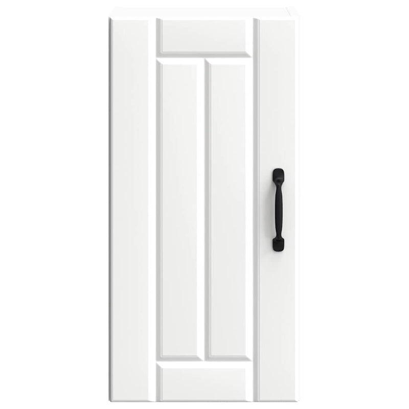 vidaXL konyhai fali szekrény Lucca fehér szerelt fa