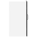 vidaXL Konyhai fali szekrény Lucca fekete szerelt fa