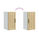 vidaXL konyhai fali szekrény Lucca sonoma tölgy szerelt fa