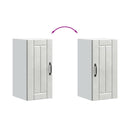 vidaXL konyhai fali szekrény Lucca betonszürke szerelt fa