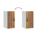 vidaXL konyhai fali szekrény Lucca antik fa szerelt fa