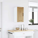 vidaXL konyhai fali szekrény Lucca kézműves tölgy szerelt fa