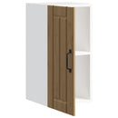 vidaXL konyhai fali szekrény Lucca kézműves tölgy szerelt fa