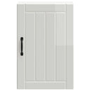 vidaXL konyhai fali szekrény Lucca magasfényű fehér szerelt fa