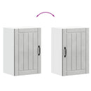 vidaXL konyhai fali szekrény Lucca betonszürke szerelt fa