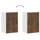 vidaXL konyhai fali szekrény Lucca füstölt tölgy szerelt fa