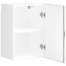 vidaXL konyhai fali szekrény Lucca szürke sonoma szerelt fa