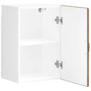 vidaXL konyhai fali szekrény Lucca antik fa szerelt fa