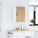 vidaXL konyhai fali szekrény Lucca kézműves tölgy szerelt fa