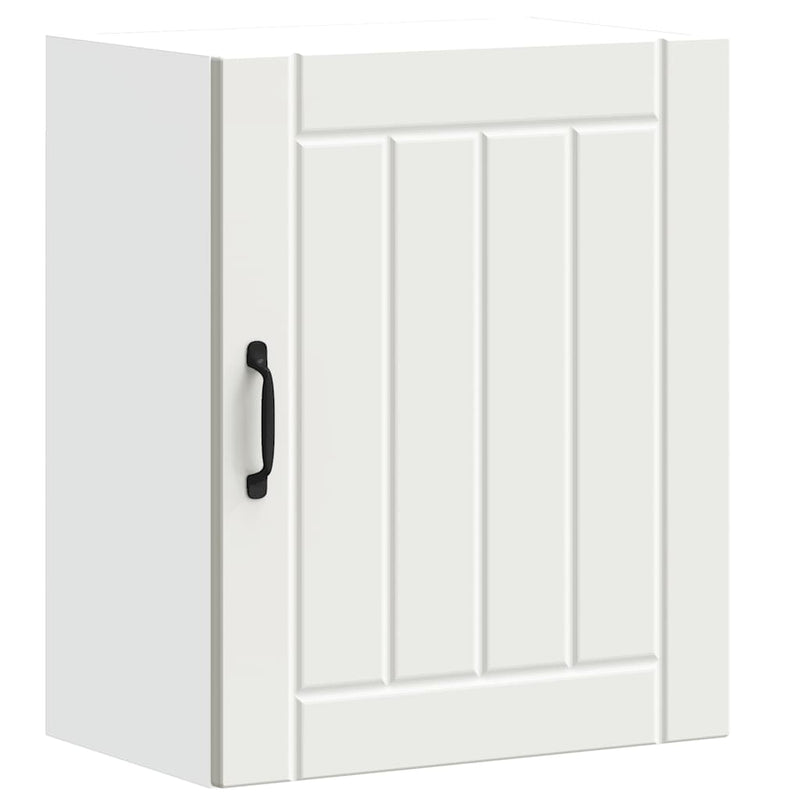 vidaXL konyhai fali szekrény Lucca fehér szerelt fa