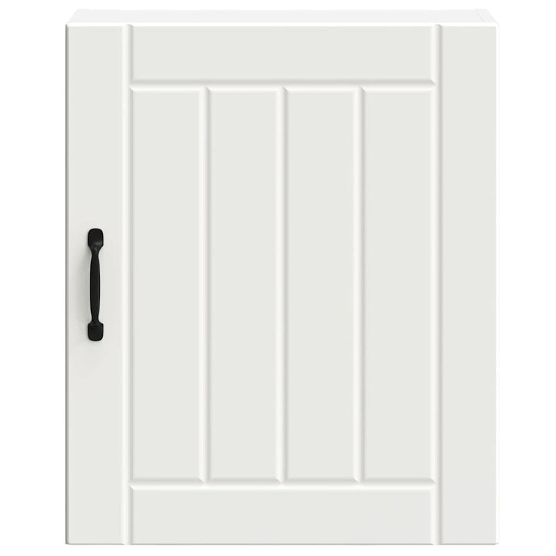 vidaXL konyhai fali szekrény Lucca fehér szerelt fa