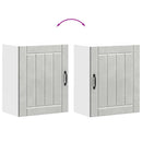 vidaXL konyhai fali szekrény Lucca betonszürke szerelt fa