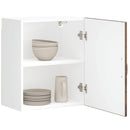 vidaXL konyhai fali szekrény Lucca füstölt tölgy szerelt fa