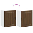 vidaXL konyhai fali szekrény Lucca barna tölgy szerelt fa