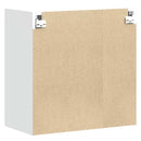 vidaXL konyhai fali szekrény Lucca fehér szerelt fa